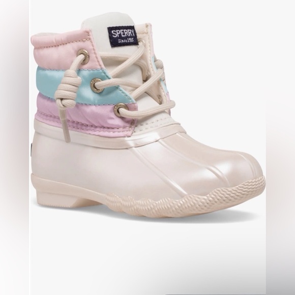 SPERRY TOP-SIDER® Saltwater Water Resistant‎ Boots Size 4 M - Picture 2 of 12